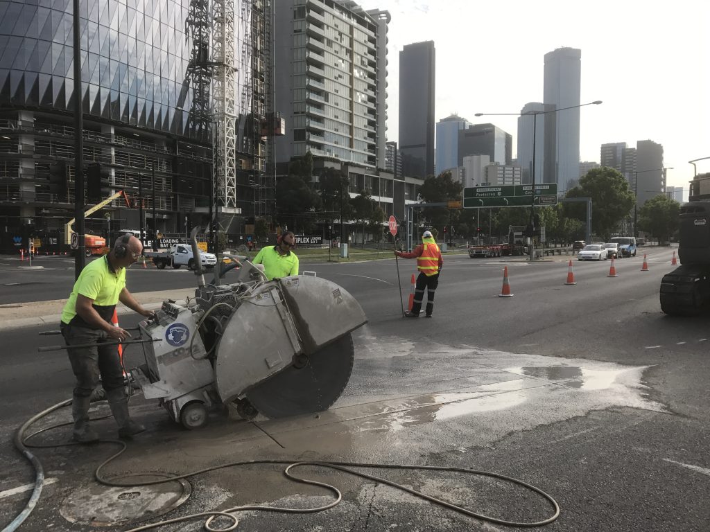 Concrete Trench Cutting